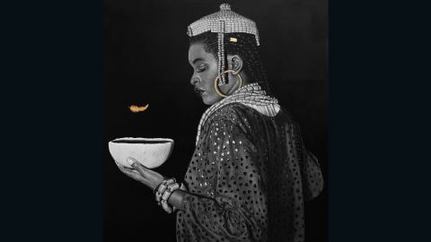 Nwadiogbu's works explore gender and black power.