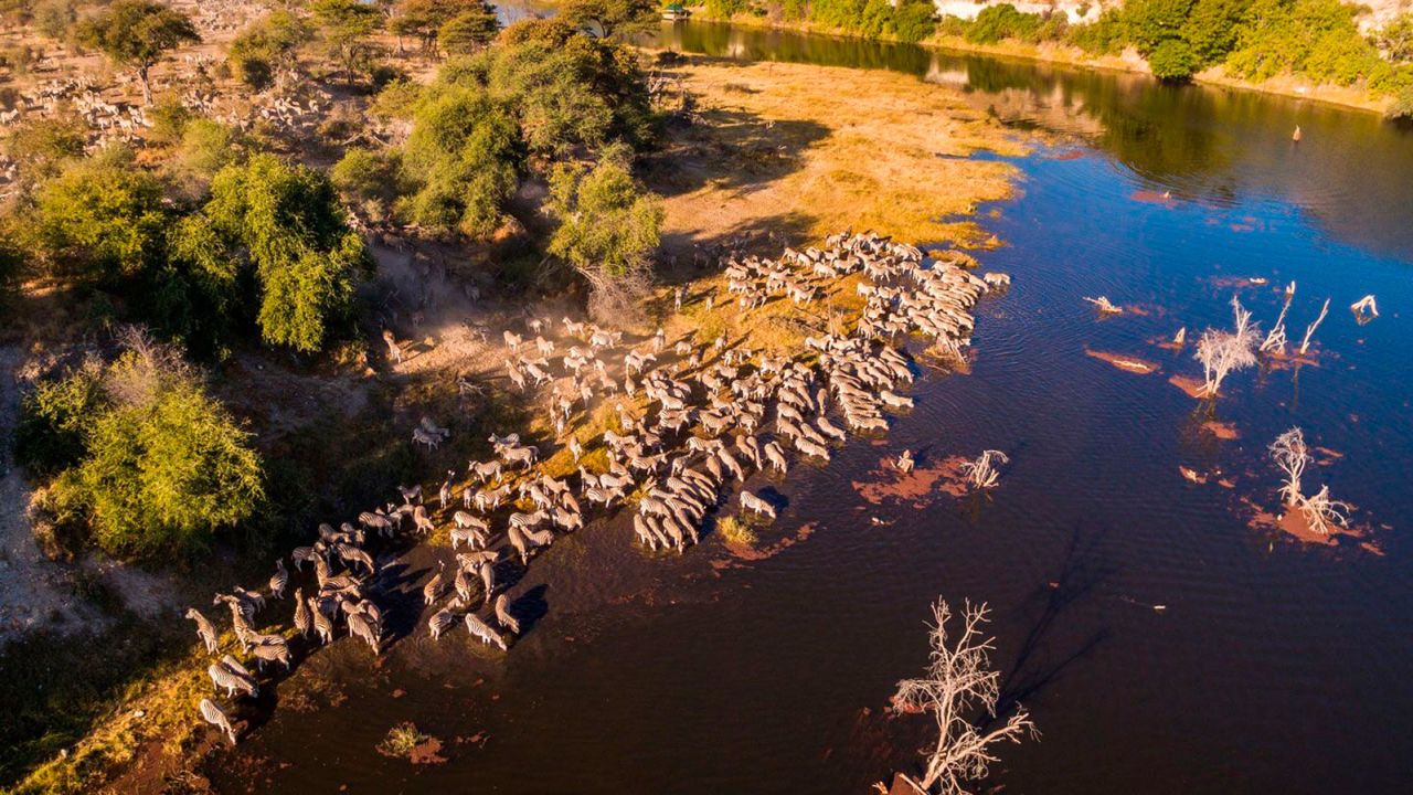 Harry and Markle have stayed at the Meno a Kwena camp in Botswana.