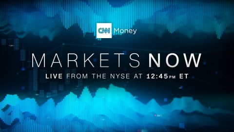 CNNMoney's "Markets Now" streams live from the NYSE every Wednesday at 12:45 p.m. ET.