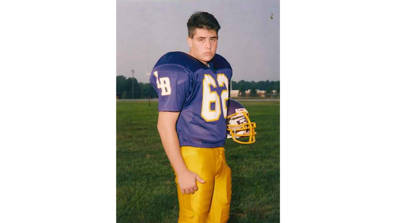 Joseph Sakran in high school, the year before he was shot.