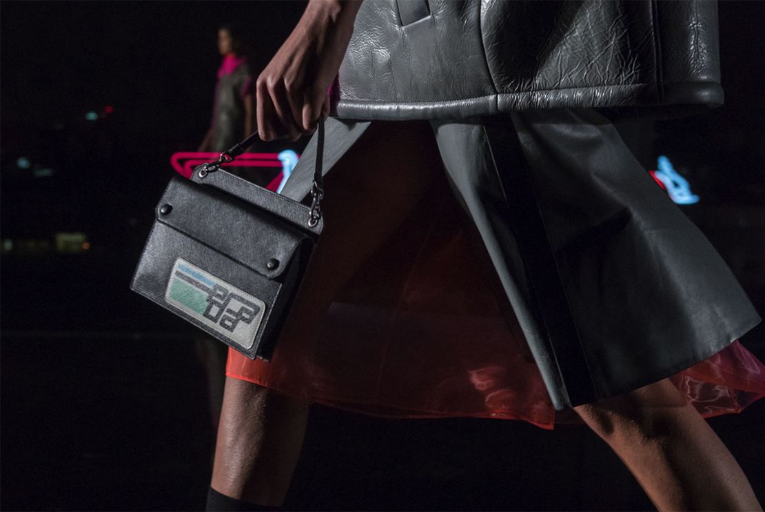 A detail from the Autumn-Winter 2018 Prada show.