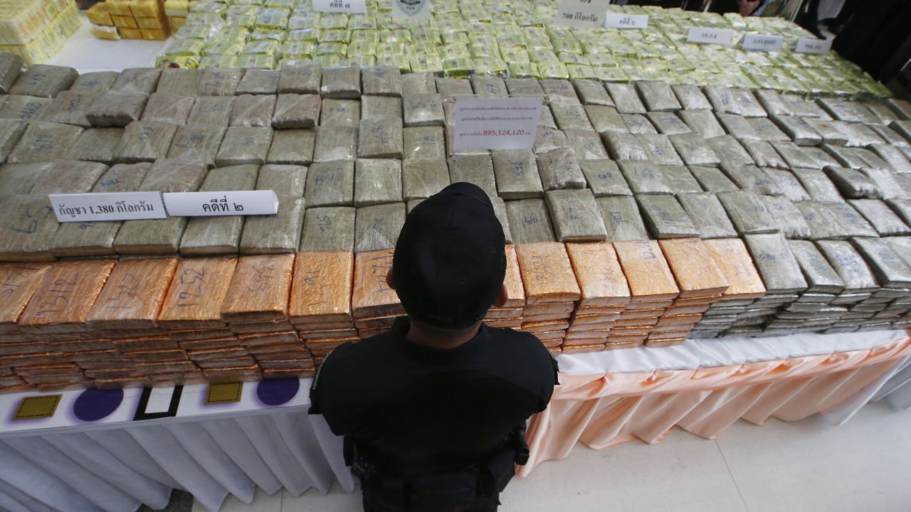Thai Officials Reveal Huge Drug Busts Amid Surge In Meth Seizures Cnn