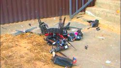 Russia Postal Drone Crash