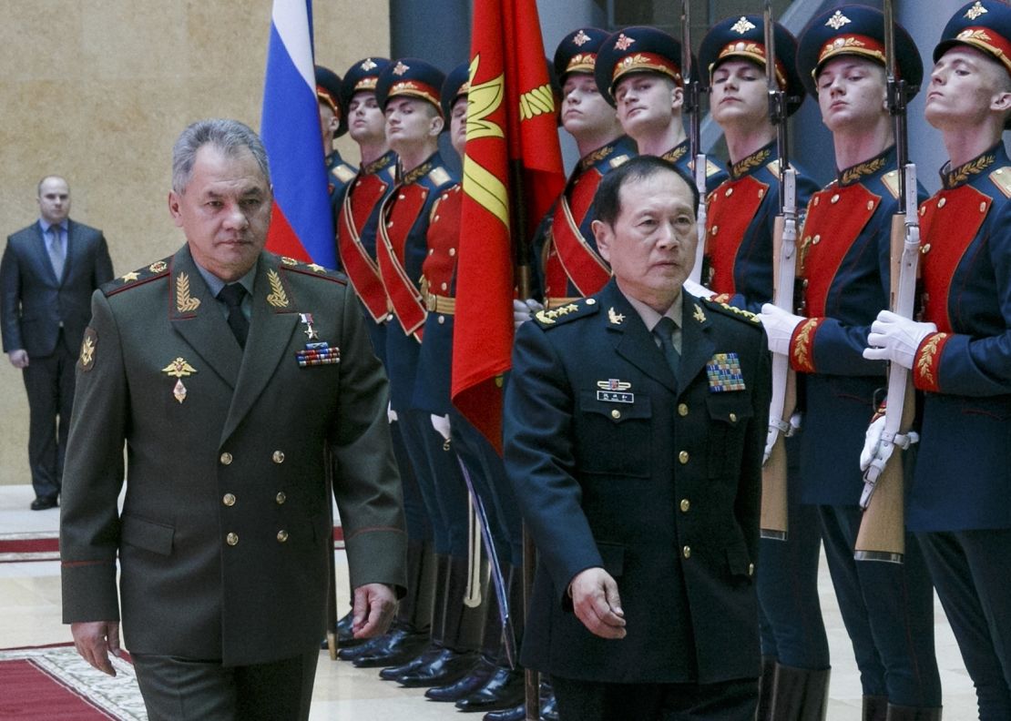 Chinese defense chief says his trip to Russia is a signal to the US | CNN