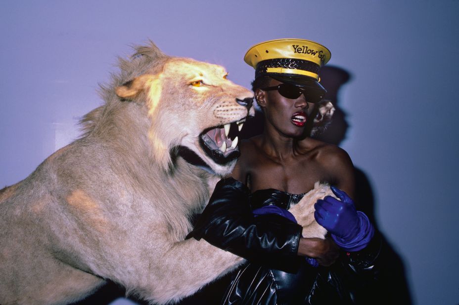 By the 1980s, European and American nightclubs were increasingly centered around fashion and performance. Singer and model Grace Jones often performed at venues like New York's Area (where she is pictured, below, in 1984).