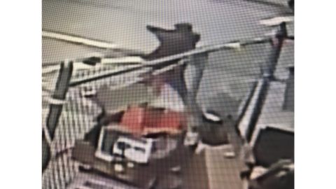 New York police officials released images from a surveilance camera.