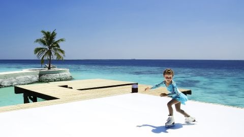 Ice Rink Jumeirah Vittaveli Maldives - Scenery