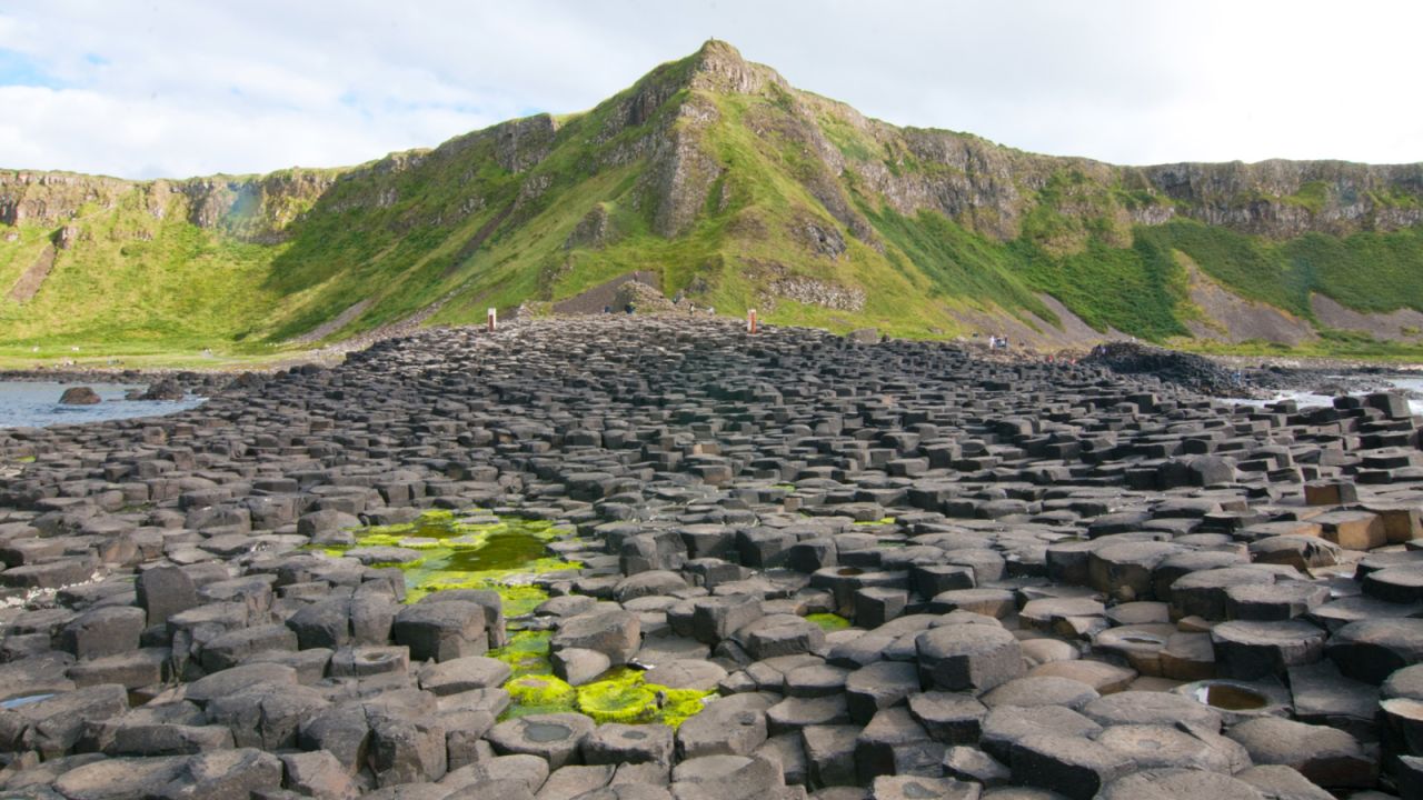 The Giant's Causeway on the Antrim coast is Northern Ireland's most visited tourist attraction. 