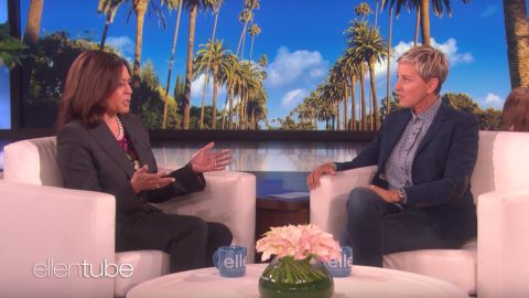 Kamala Harris on The Ellen DeGeneres Show