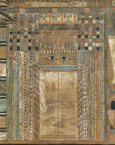 The outer coffin of Djehutynakht, known as the "Bersha coffin" is famous for its intricate and beautiful panel painting. The paintings and inscribed funerary texts were intended to facilitate Djehutynakht's passage to the afterlife.