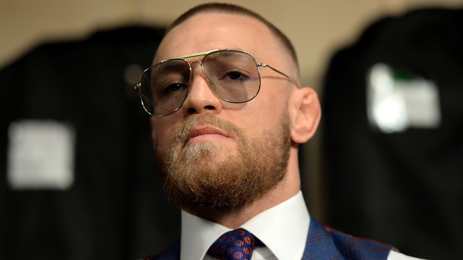 Conor McGregor prior to his boxing match against Floyd Mayweather Jr. in August 2017.