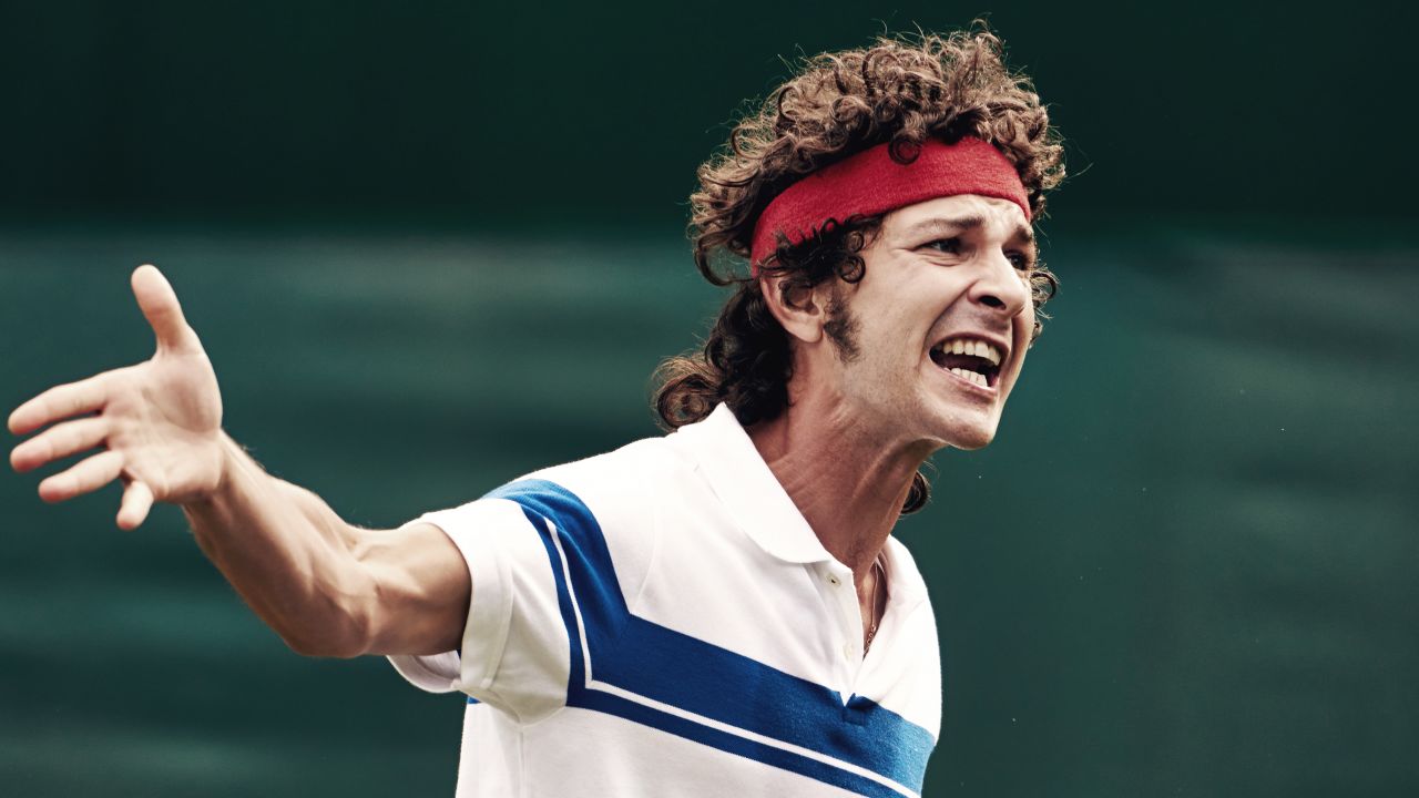 Kust Verovering Raadplegen Borg vs. McEnroe' review: Shia LaBeouf co-stars in movie about the tennis  legends | CNN