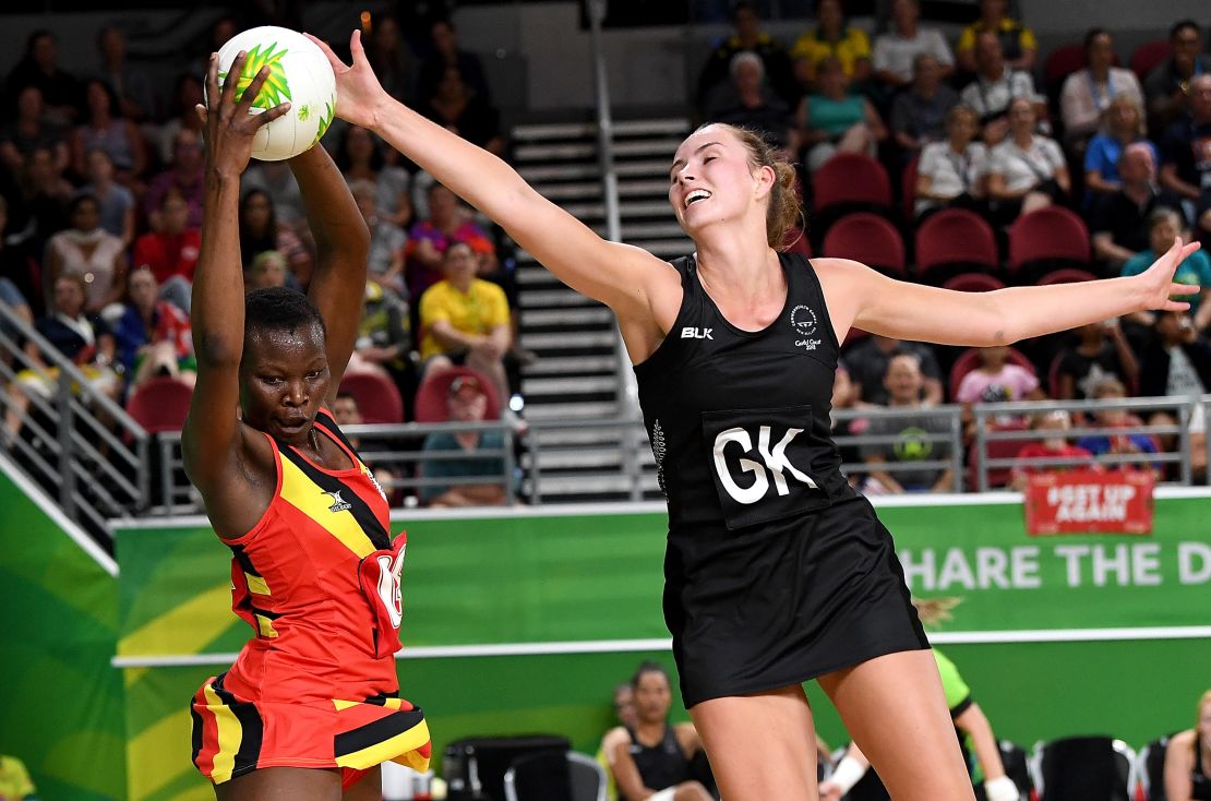 Uganda narrowly lost to New Zealand 64-51 on day of the Gold Coast Commonwealth Games.