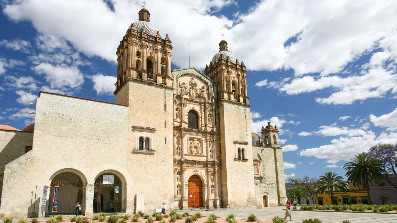 Learn about Mexico's colonial past at the Templo de Santo Domingo.