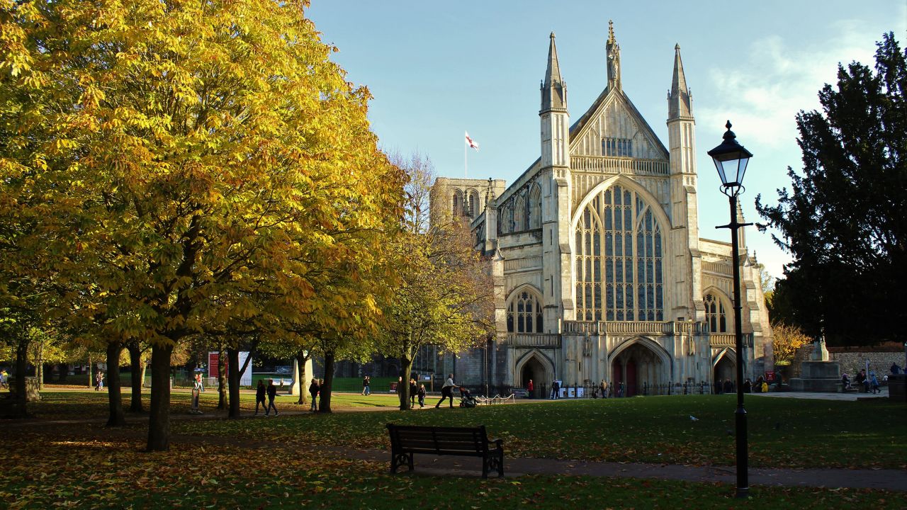 Winchester cathedral is the longest of its kind in Europe.