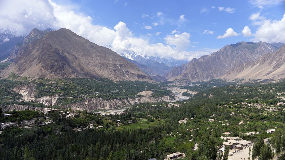 Pakistan's beautiful Hunza Valley.