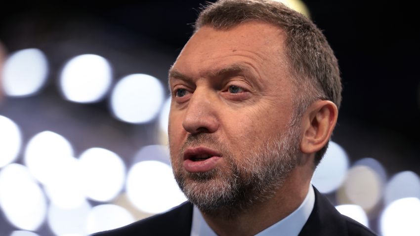 RESTRICTED
Oleg Deripaska, billionaire and president of United Co. Rusal Plc, speaks in a Bloomberg Television interview during the St. Petersburg International Economic Forum (SPIEF) at the Expoforum in Saint Petersburg, Russia, on Friday, June 2, 2017. The event program is based around the theme 'Achieving a New Balance in the Global Economic Arena' and runs from June 1 - 3. Photographer: Simon Dawson/Bloomberg via Getty Images
