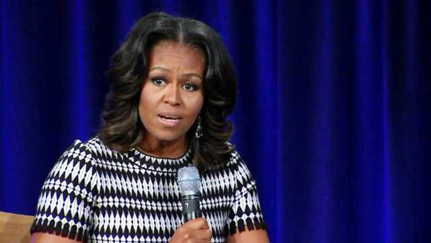 michelle obama at simmons college