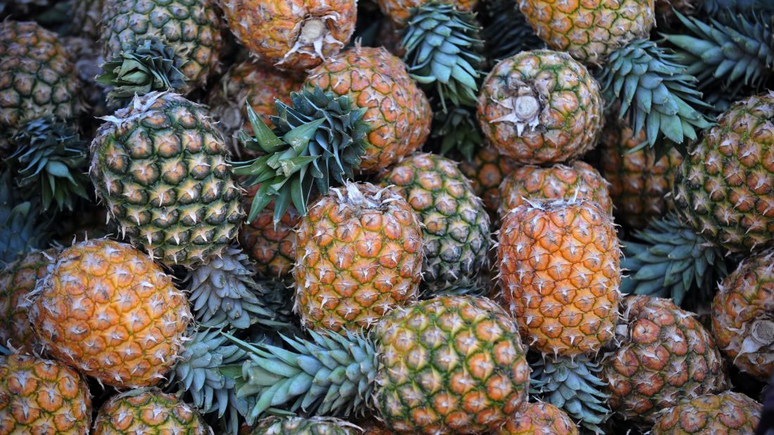 Nearly all the pineapples tested -- 90% -- showed no residual pesticides, while just five pesticides could be detected on any of the samples. For these reasons, pineapples fill position three on the clean list.