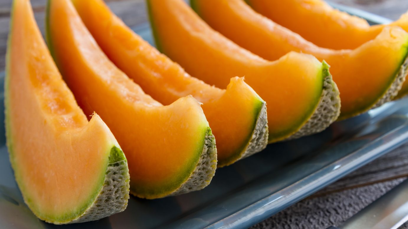 Cantaloupe ranked 12th on the Clean 15 list.