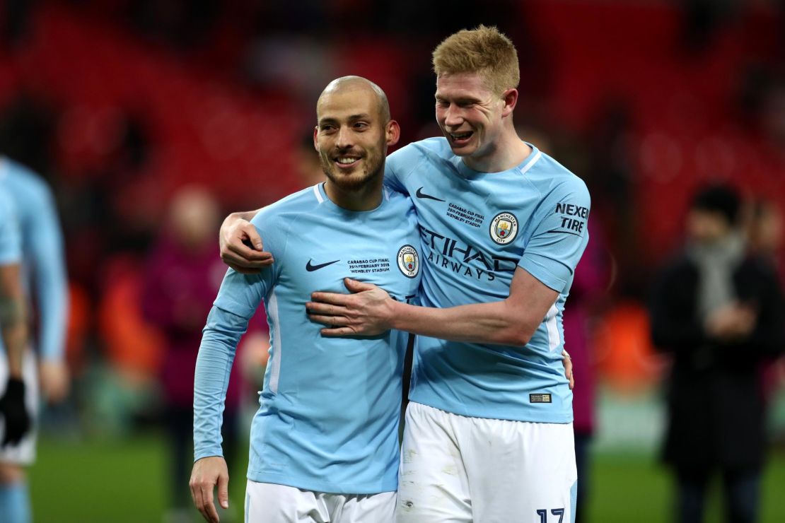 David Silva and Kevin De Bruyne have dominated teams this season with brilliant inventive football.