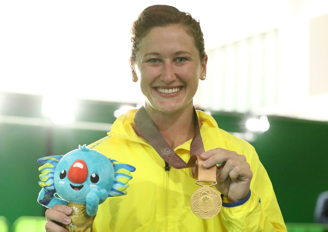 Toomey dedicated her gold medal to her much-loved cousin Jade. 