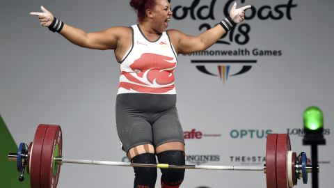 England's Emily Campbell is one weightlifter who has backed Hubbard.