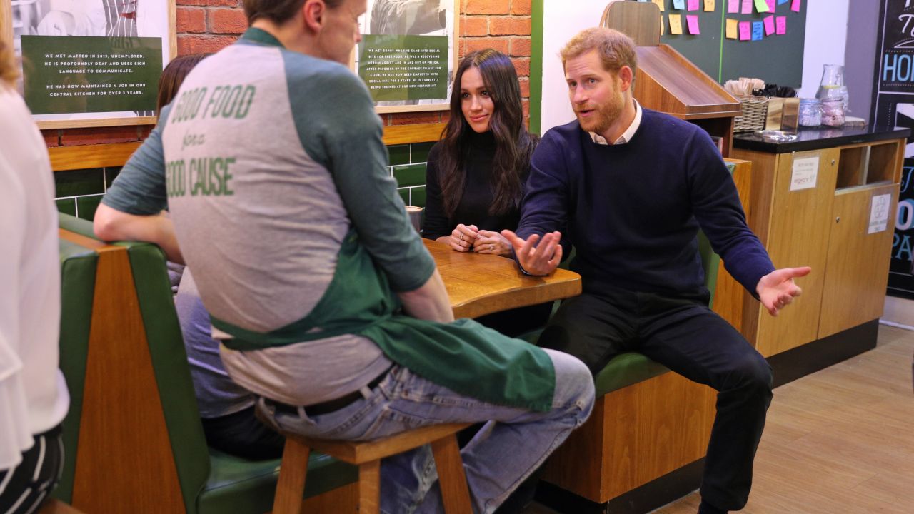 Prince Harry and Meghan Markle have previously shown an interest in the issue of homelessness, visiting a cafe that distributes food to homeless people while on a visit to Edinburgh in February.