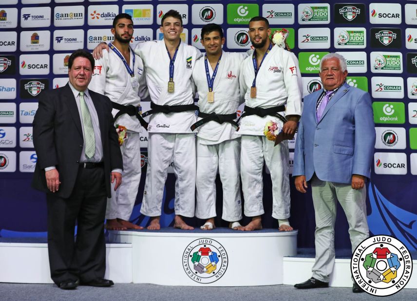 Another lightweight judoka, Turner (R), got involved in the sport through an after-school program because his mother thought it would keep him out of trouble. "It's given me discipline and a chance to travel the world," the American, a bronze medalist in the 2017 Cancun Grand Prix told CNN. "If your life is going down the wrong path, judo is definitely something you should give a try. It's the best way to channel your energy and find yourself." 