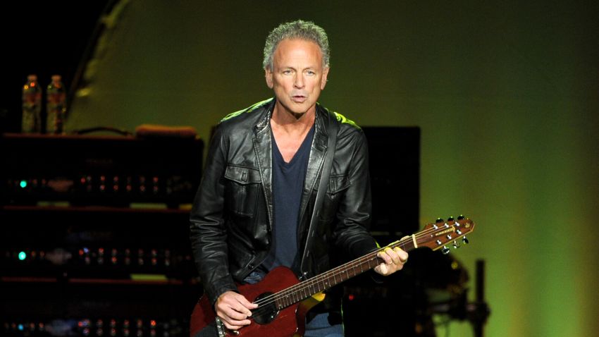 LOS ANGELES, CA - JULY 03:  Musician Lindsey Buckingham of Fleetwood Mac performs at The Staples Center on July 3, 2013 in Los Angeles, California.  (Photo by Kevin Winter/Getty Images)