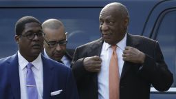 Bill Cosby arrives for his sexual assault trial, Tuesday, April 10, 2018, at the Montgomery County Courthouse in Norristown, Pa. (AP Photo/Matt Slocum)
