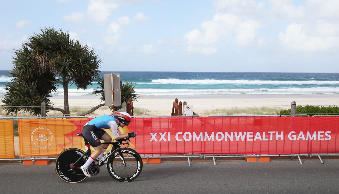 Melissa Lowther was left unable to compete in the individual time trial due to an administrative error.