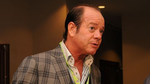 Jamie Allman performs a live shot from the 2016 NFL Owners meeting in Houston.