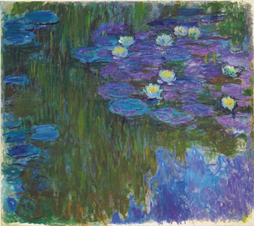 "Nymphéas en fleur" (c.1914-1917) by Claude Monet. Estimate: $50-70 million.
