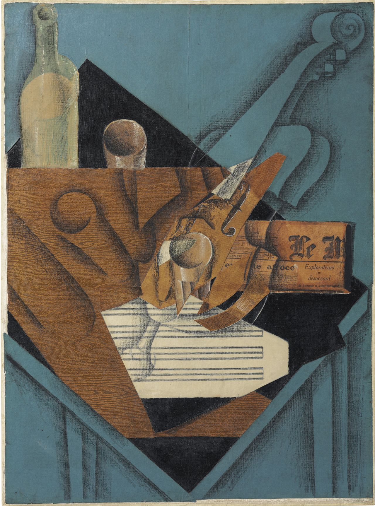"La table de musician" (1914) by Juan Gris. Estimate: $22 million.