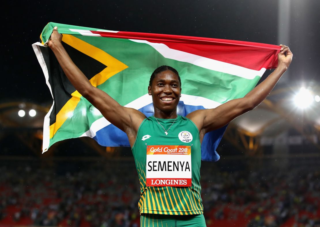 The 27-year-old Semenya was in imperious form on the track.