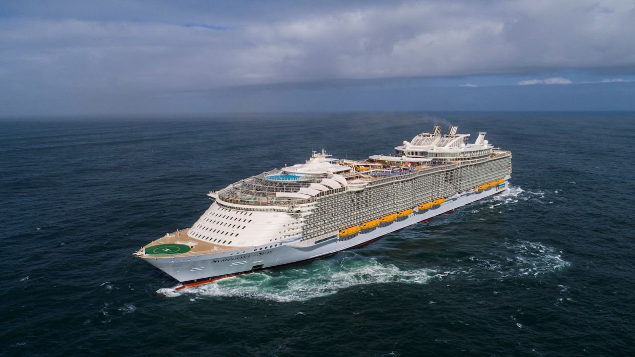 <strong>Symphony of the Seas</strong>: Symphony of the Seas is the world's largest cruise ship, hosting a maximum of 6,680 passengers. 