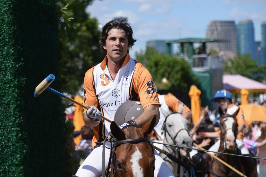 Nacho Figueras, seen at a polo match in New Jersey in 2017, is an ambassador for Sentebale.