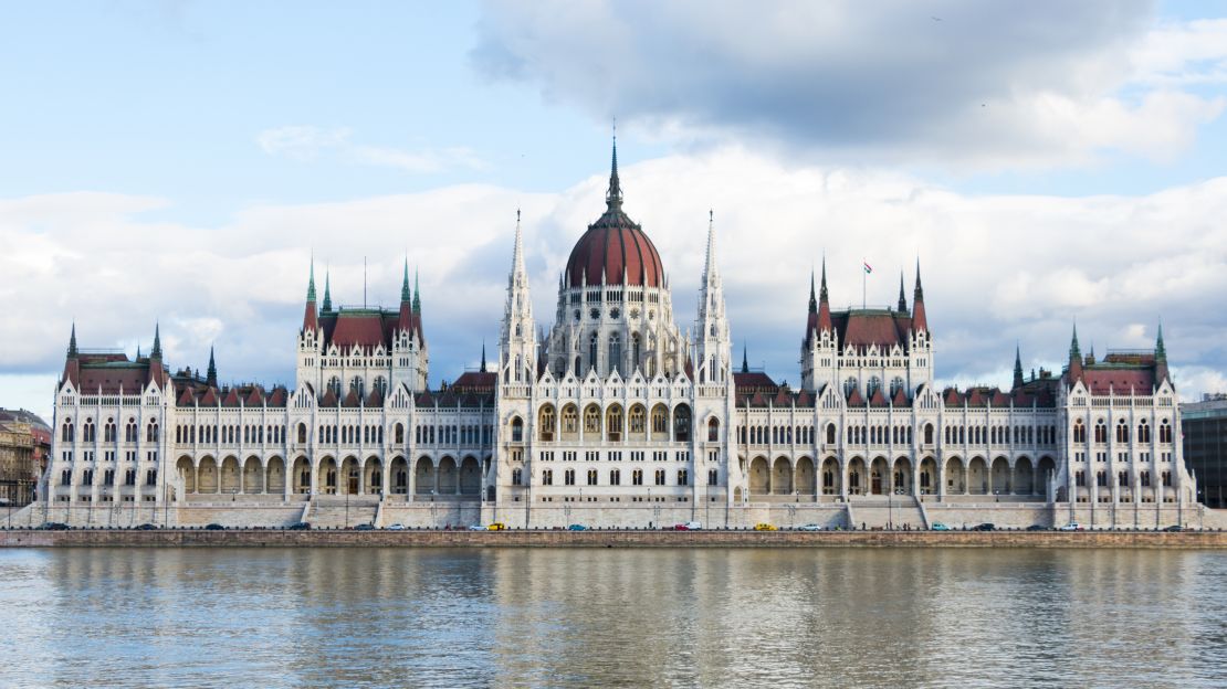 Budapest Parliament is a stunning piece of architecture. 