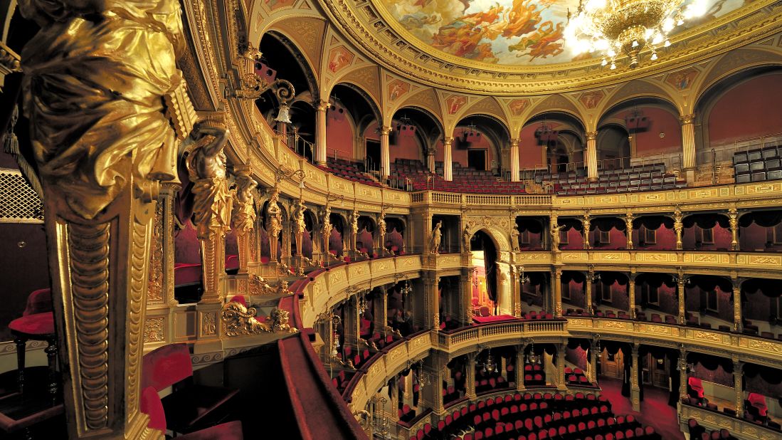<strong>Hungarian State Opera House:</strong> Imagine watching a performance in this Neo-Renaissance structure. It's on Andrássy Út and was built in the late 1800s.