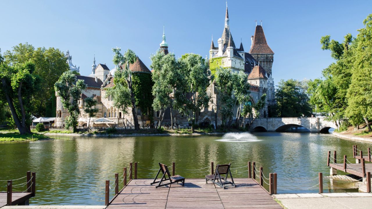 <strong>Vajdahunyad Castle:</strong> Located in City Park, the castle may look like it dates back centuries. But it was also built in 1896 as part of the Millennial Exhibition.