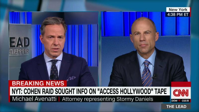 Stormy's atty speculates: more Cohen 'thuggery' after raid | CNN