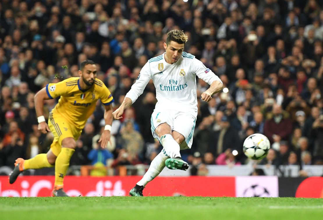 Cristiano Ronaldo of Real Madrid was cool as ice in scoring the key penalty.