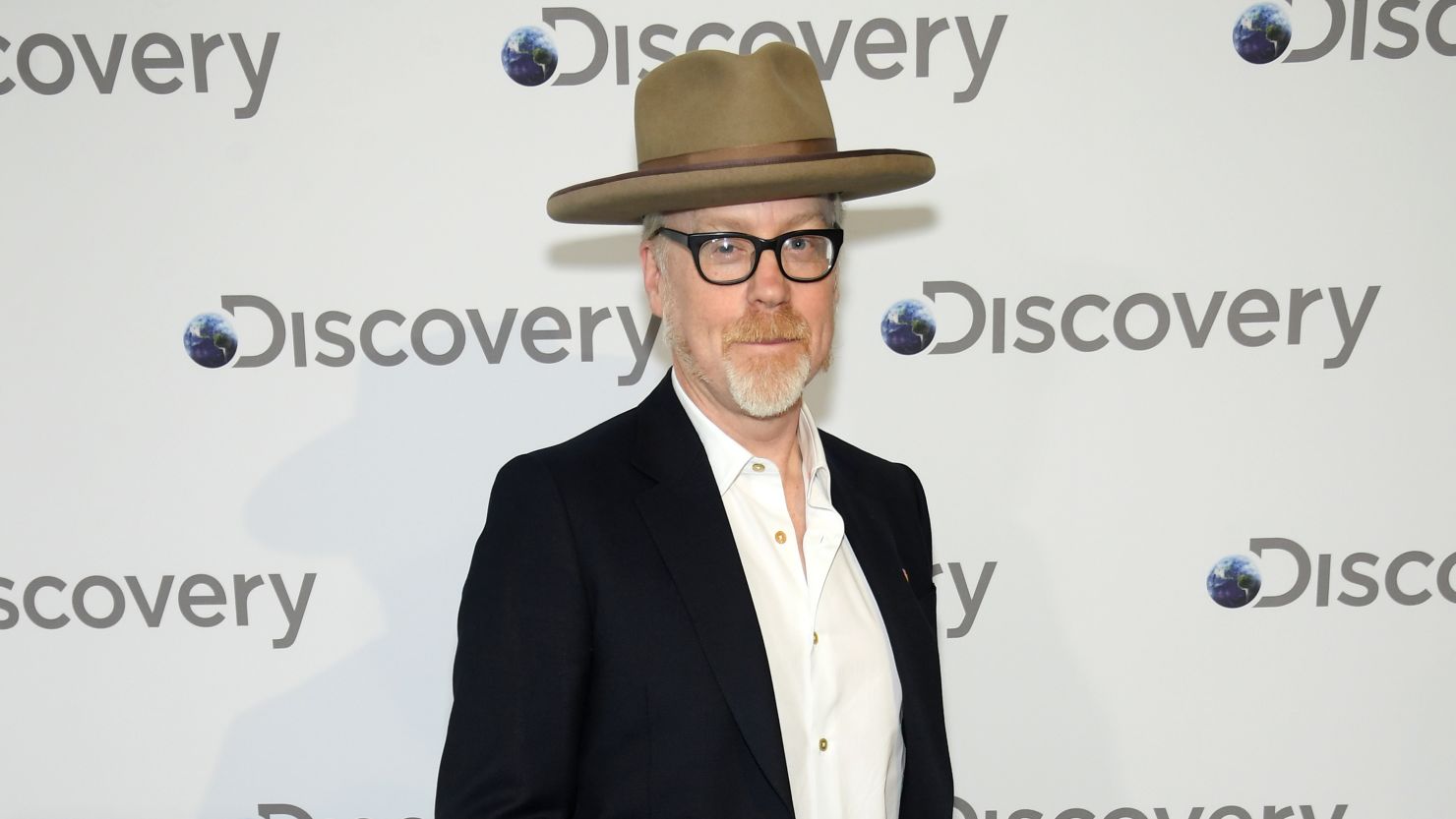 Adam Savage at Lincoln Center on April 10, 2018, in New York City.  