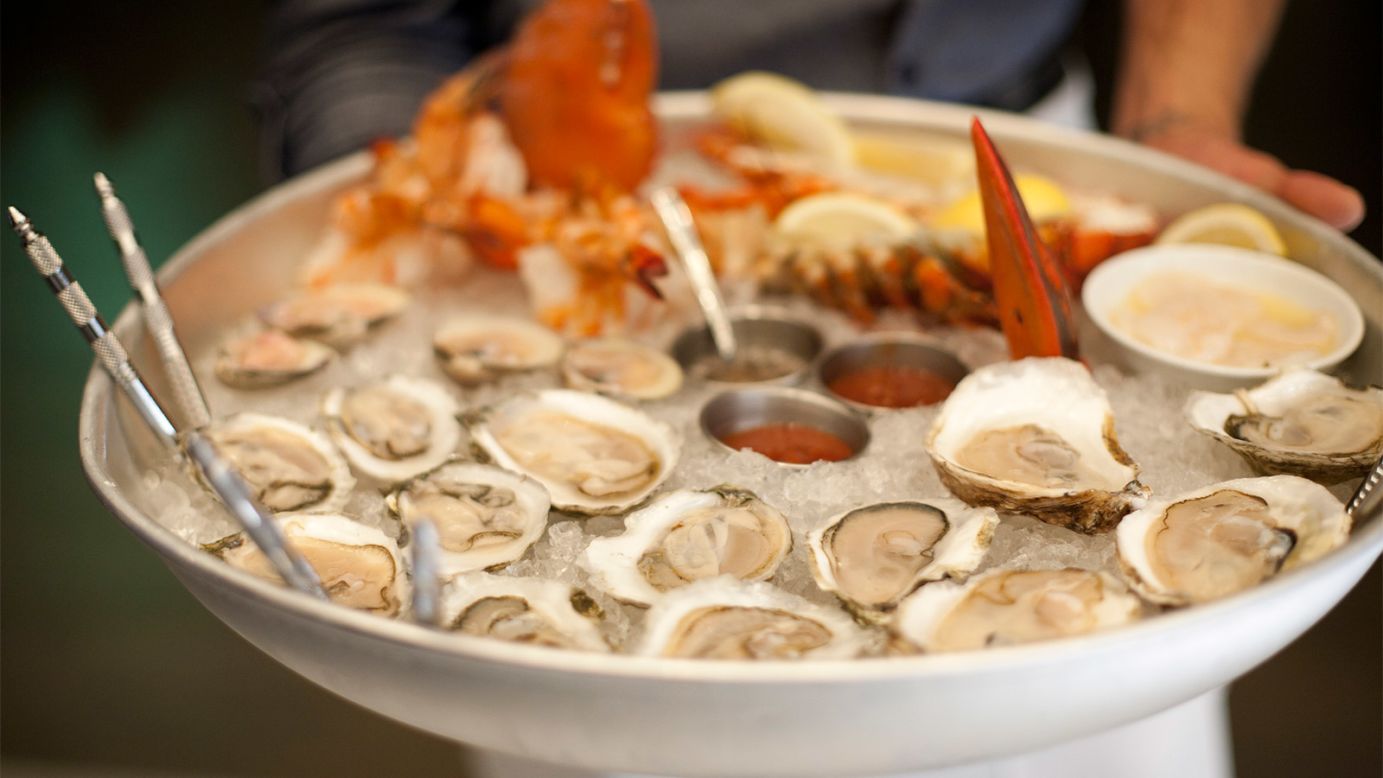 <strong>Island Creek Oyster Bar:</strong> Around the 25-mile mark, Island Creek has specials on marathon day. Oysters, anyone?