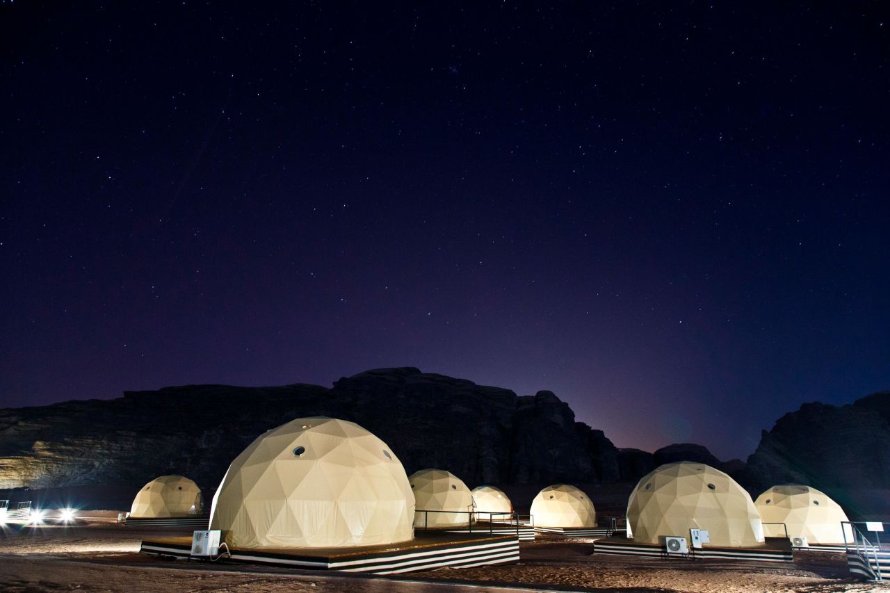 Stargazing is one of the most popular activities at Wadi Rum.