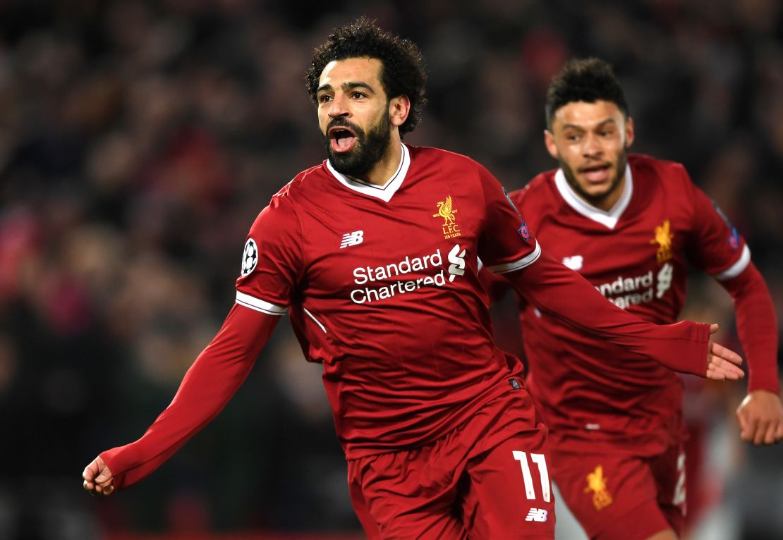 Salah also scored in Liverpool's 3-0 first leg quarterfinal win over Manchester City.

 