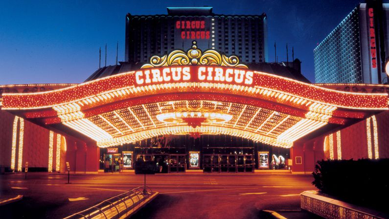 <strong>Circus Circus:</strong> As the name suggests, Circus Circus is fun for the whole family. Check out the Adventuredome—a five-acre indoor canopy with carnival games, roller coasters, bumper cars and even a carousel.