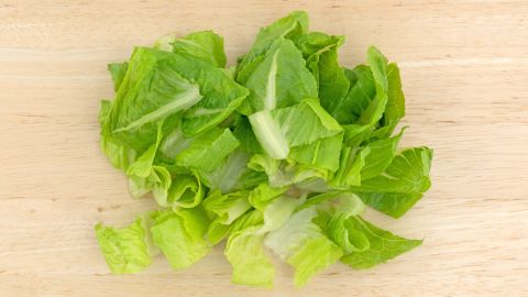 chopped romaine lettuce