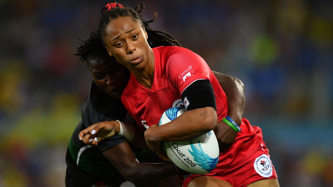 The Canadian team made it two wins from two matches, with their second victory coming against Kenya. 